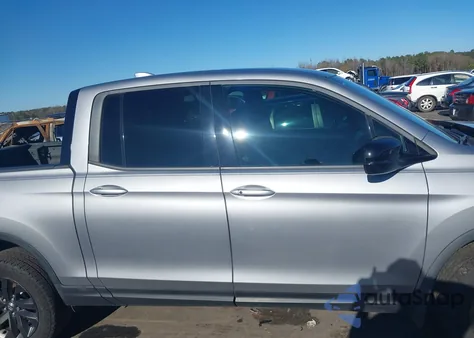 2021 Honda Ridgeline Awd Sport из США, поврежденный, VIN 5FPYK3F13MB006467